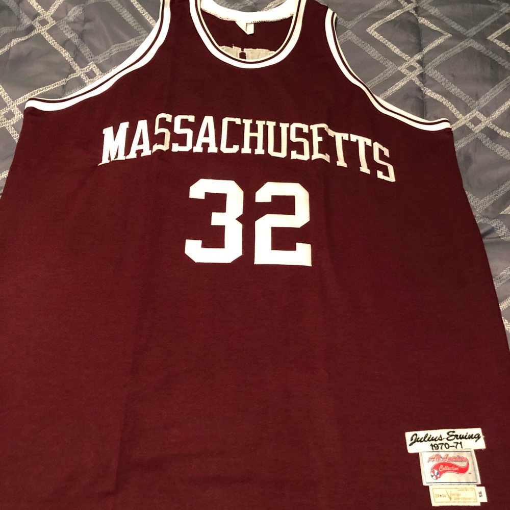 Dr J UMass jersey sz 56